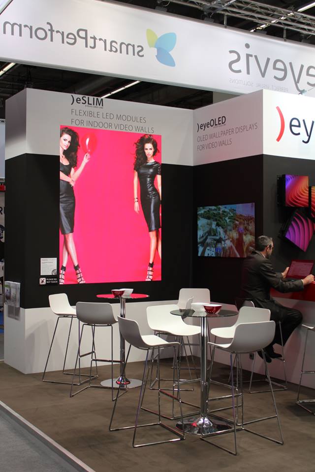 UltimateVS_UK's tweet photo. Visit eyevis at the Prolight & Sound event this week in Frankfurt! Another fantastic event stand, collaborating with @smartPerform_ 🖥️🎥🎞️💡
You will find us in Hall 4, stand C20 until Friday!
#avtweeps #pls2018 #prolightsound2018 #av #avevent #audiovisual https://t.co/86PRIrMwaW