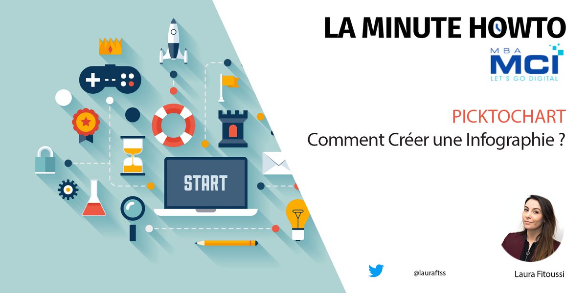lauraftss's tweet photo. Comment créer une #infographie avec #Picktochart ? Ma vidéo tuto est en ligne ! Allez y jeter un coup d'oeil 👀 https://t.co/qXo9qUM4t1 … #howto #MBAMCI #infographie https://t.co/cVvcCA8yTV