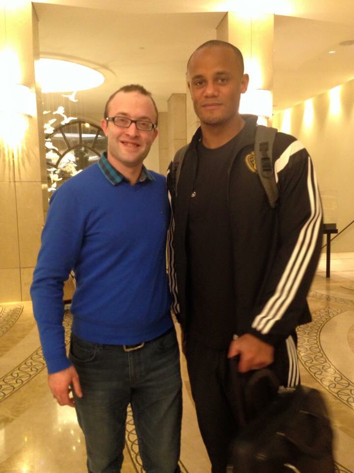 Happy birthday and all the best to the great, vincent kompany    