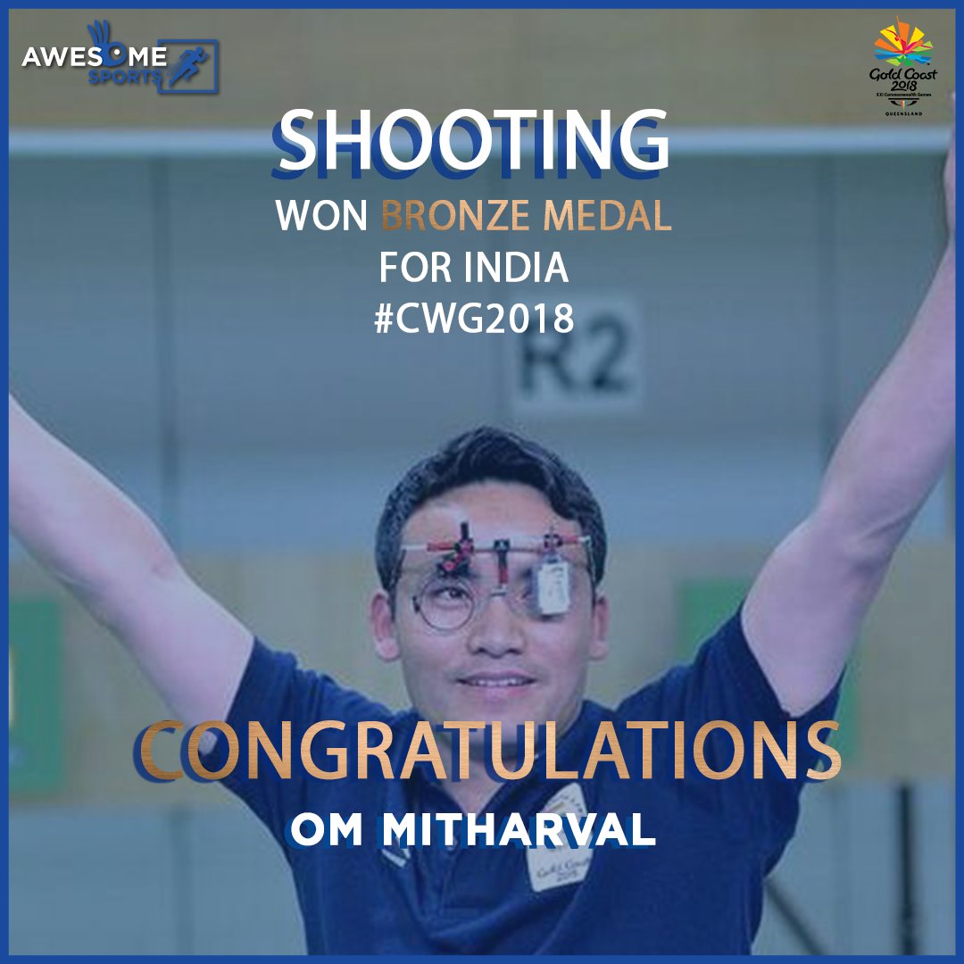 AwesomeMachi's tweet photo. Congratulations!!!
#CWG2018 #GC2018 #CWG18 #CommonwealthGames2018 #India #AwesomeSports https://t.co/5Ll5N6kDfE