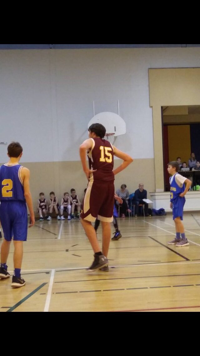 LifeOfSayer's tweet image. @LeoRautins This is my 6 foot 8, 13 year old brother James, let’s get his name out there and recognized and make his dreams become a reality #cantteachheight #2024draft