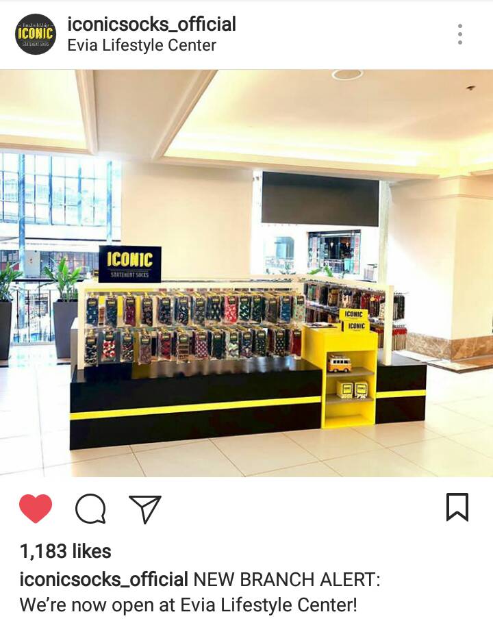 ideamaxdesigns's tweet photo. Visit the new Iconic Socks kiosk at Evia Lifestyle Center, Design and fabricated by Ideamax Designs Inc.
#design #fabrication #construction #kiosk #booth #iconicsocks #ideamaxdesigns #signage #architecture #socks https://t.co/jk4EKL0hq7