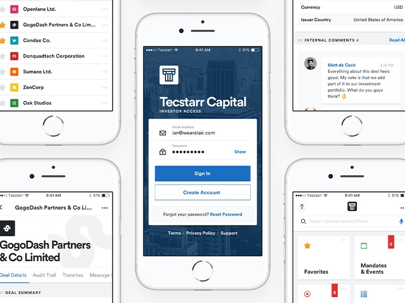 weareLAIR's tweet photo. We just posted Dribbble shot of some fintech work we recently did! 🏀 Check it out here: https://t.co/WxM4vyoGA2 👈👀 https://t.co/UY5GuJSyHF