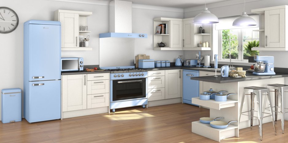 UtopiaKBMag's tweet photo. You can create a pastel scheme with appliances alone, as seen in this striking scheme that truly embraces its pastel blue statement pieces. No paint needed!
Read more - https://t.co/oiyiWboj5Y
#pastelkitchen #utopiapastelweek #kitcheninspo https://t.co/9U9NYmz157
