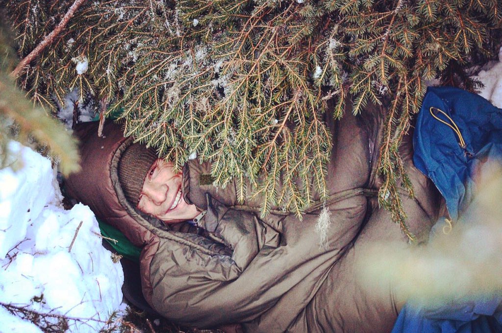 TheMadExplorers's tweet photo. ❄️MAD EXPLORERS WINTER SURVIVAL TIP❄️
In any cold environment your body burns energy fast. Making the most of that energy is key so just remember:
NEVER EVER BE AFRAID OF GETTING IN YOUR BAG.
#ittakesrealnutstobeamadexplorer #expeditionfive @WildNorwayAdv https://t.co/Zup9oFcmzA