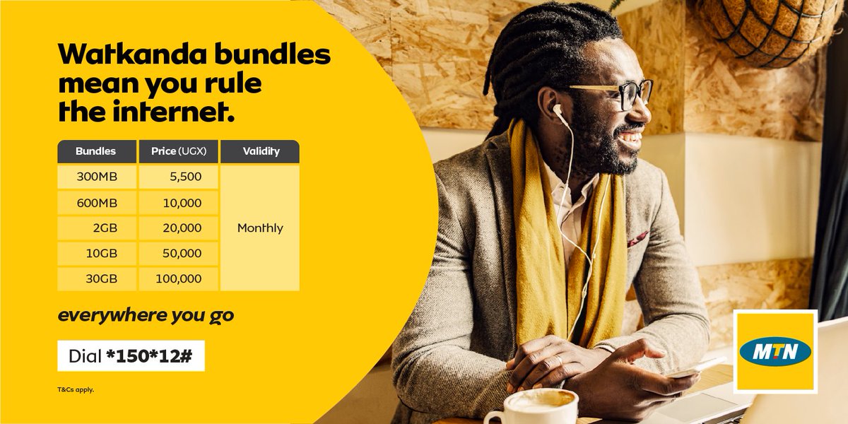 mtnug's tweet photo. Have you loaded your bundle for the new month yet? It is as easy as *150*12#. #MTNMoreMBs4Less https://t.co/8SCUs3x0bK