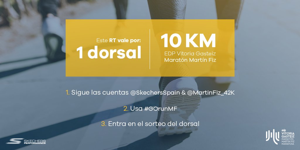 ¿Quieres un dorsal para correr los 10K del @MartinFiz_42k ? HAZ RT y sigue las instrucciones porque tenemos 6 DORSALES ✌️✌️✌️ BBLL aquí: bit.ly/GORUNMF