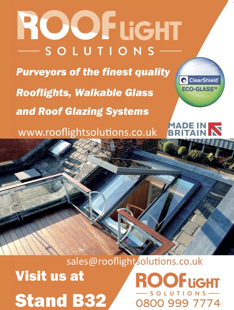 rooflightSOLS's tweet photo. We are on the countdown for our favourite exhibition of the year! @GDLive_UK visit the RLS team at stand B32! #granddesignslive #excel #glazing #rooflights #skylights #globalskylights #exhibition #design #architecture https://t.co/EleTHuxG13