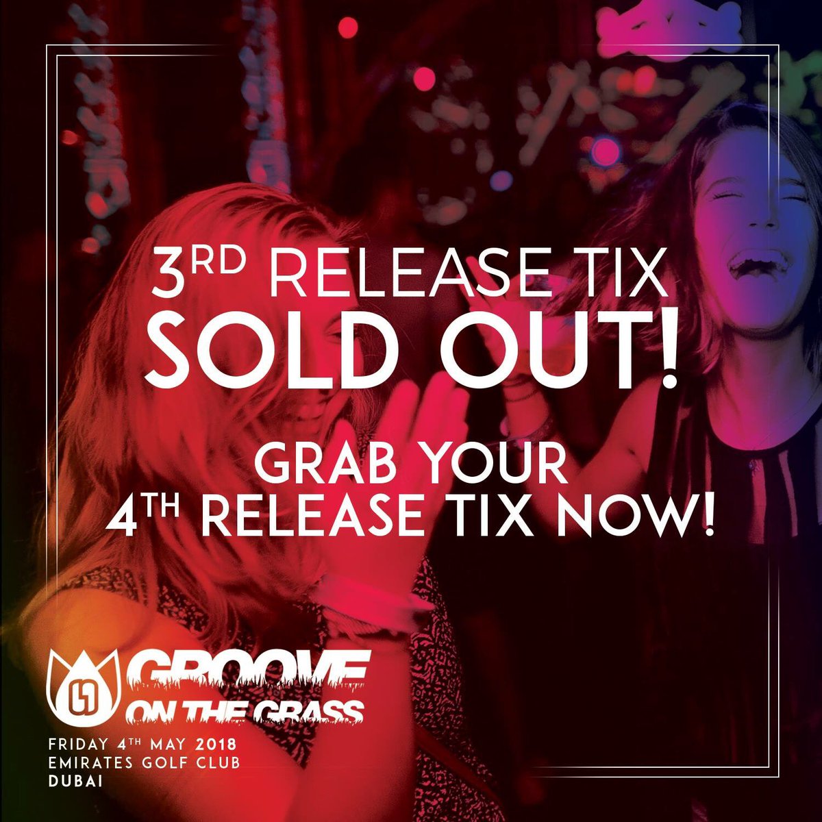 gotgdubai's tweet photo. 3rd release SOLD OUT! Limited 4th release tickets now avail!!!

Book Now: https://t.co/3Ew1hLmTlg https://t.co/CY5pa0NUzE