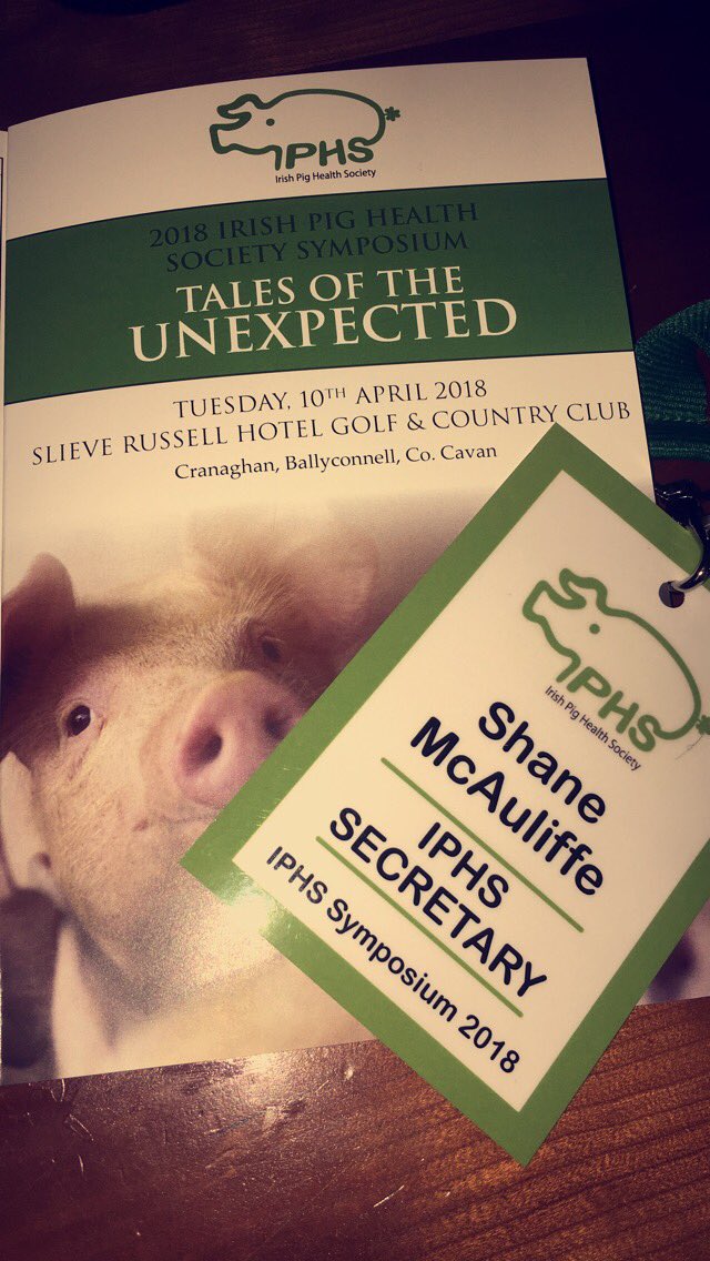 ShaneMcAuliffe1's tweet photo. Ready to go at @Slieverussell for #IPHS18!!! @Irishpighealth https://t.co/XyRDxlQA7b