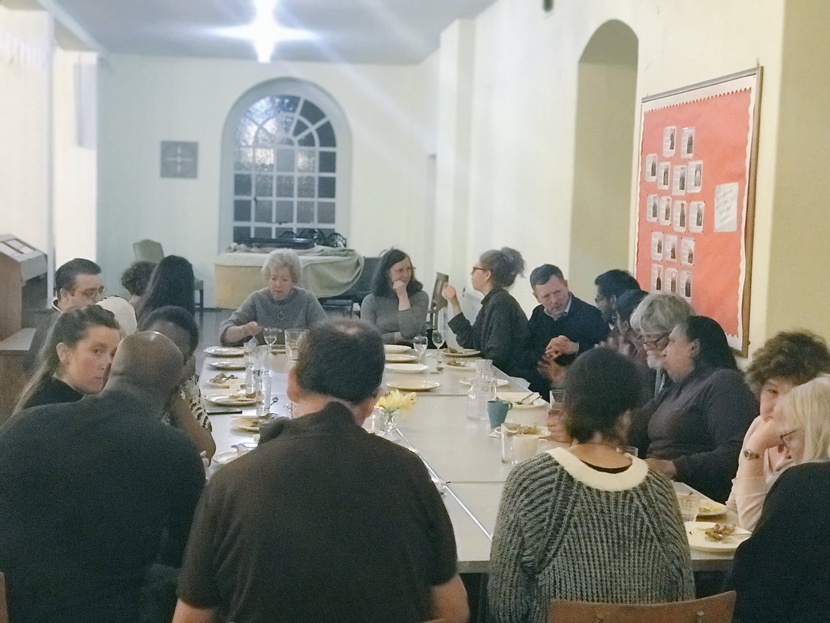 ShermaraFletche's tweet photo. Yesterday we welcomed our neighbours in shadwell @StGEast Open Table which engages people from all walks of life,beliefs,ages and religions around the table !
Dates of the next one out soon ! #creativeliturgy #aspaceforall #welcomingourneighbours @THInterFaith https://t.co/NAOD8azdzj