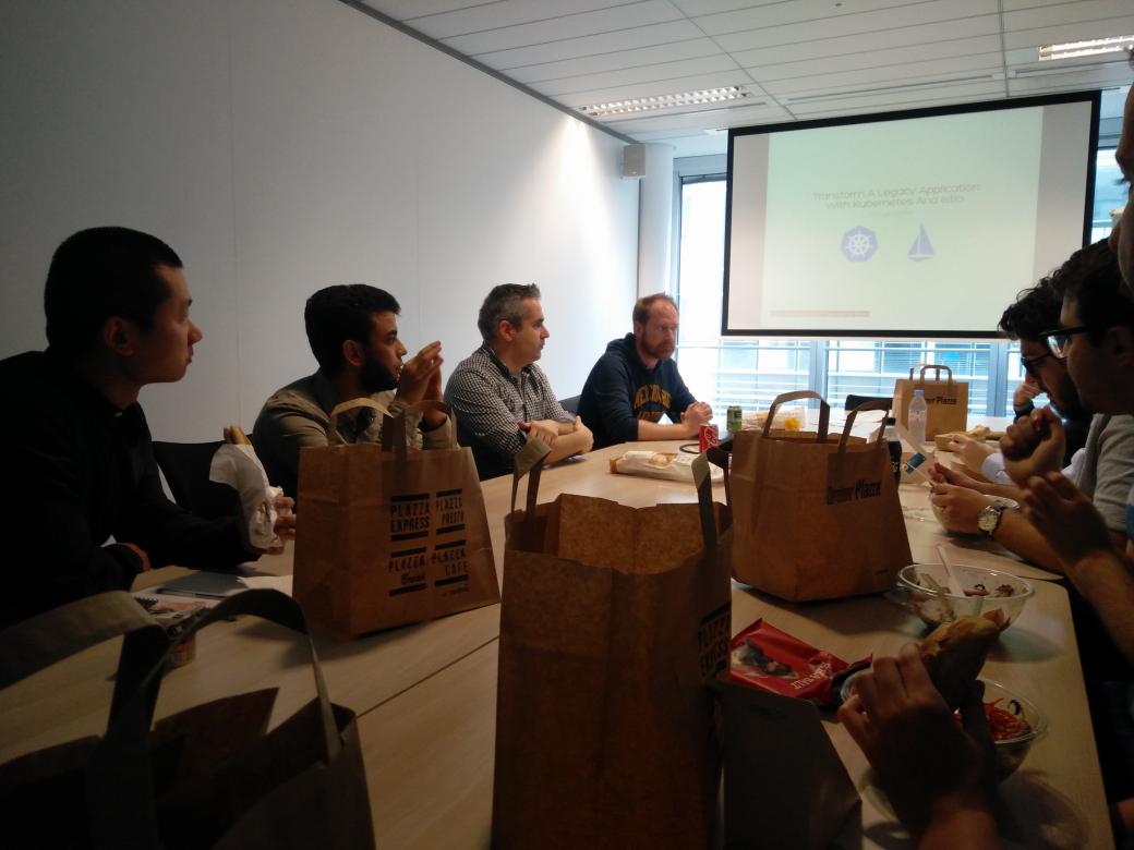 vberetti's tweet image. Aujourd&apos;hui c&apos;est BBL sur #Istio par @dgageot chez #Manpower