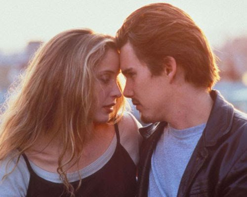 37th otp: Jesse x Celine. From a love full of spontanity in before sunrise, to a love that takes a risk in before sunset, until a love that imperfectly perfect in before midnight. Their love story is one of the best romance I've ever found.