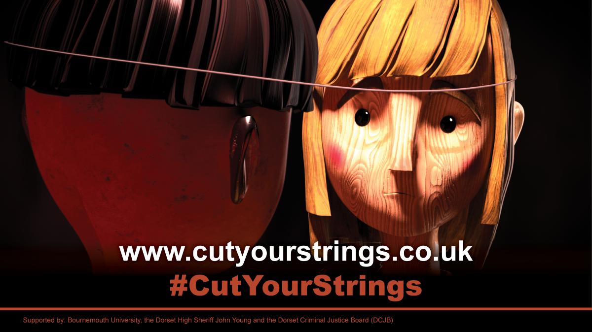 dorsetpolice's tweet photo. Does your partner make serious threats such as to harm themselves or another, or threaten to reveal or publish private information? This is controlling and coercive domestic abuse behaviour.  

#CutYourStrings: visit https://t.co/SJMMYm8uOM 
In an emergency dial 999. https://t.co/cVIxRyR4AJ