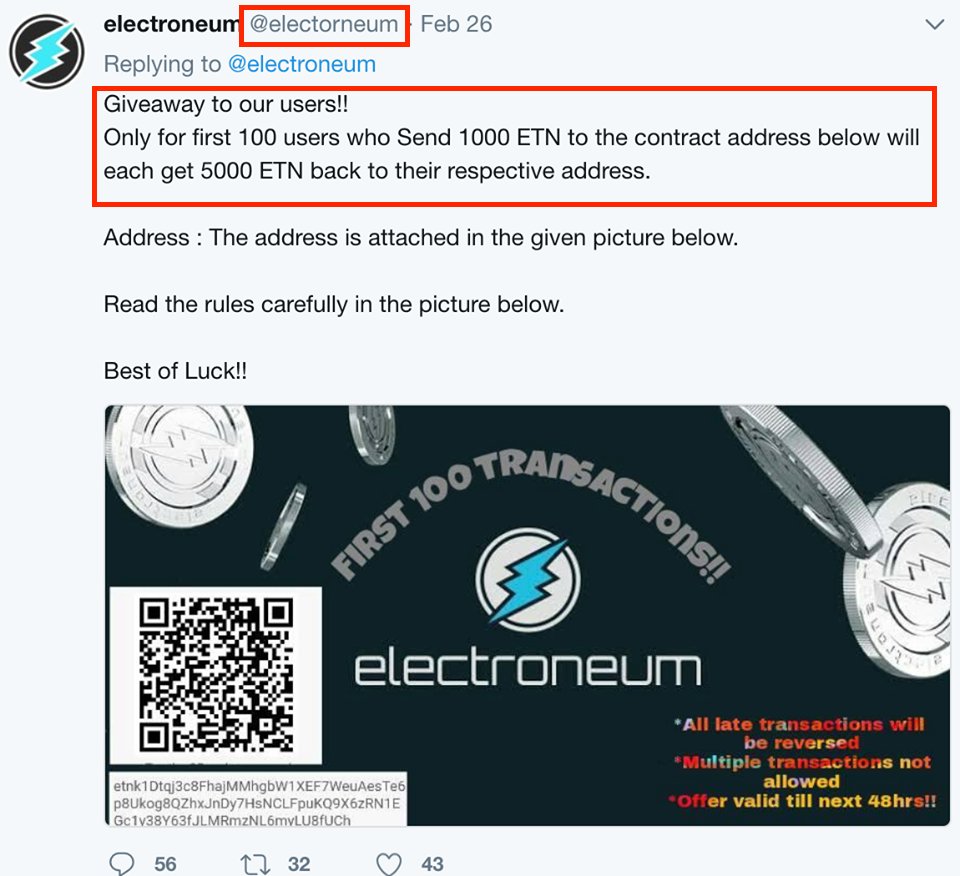electroneum tweet picture
