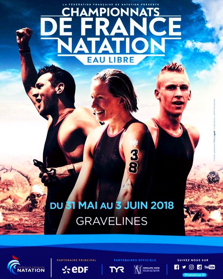 stephane_lecat's tweet photo. Affiche des Championnats de France Eau Libre 2018 #vayavoirdusport# qualificatif pour les Championnats d’Europe de Glasgow @RobiinRoad @julien_issoulie @lciubini https://t.co/lL7NtRVHY0