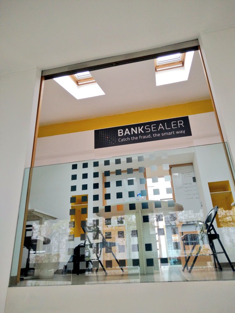 banksealer's tweet photo. Come visit our new shiny office! https://t.co/sUD9BwIbsj
