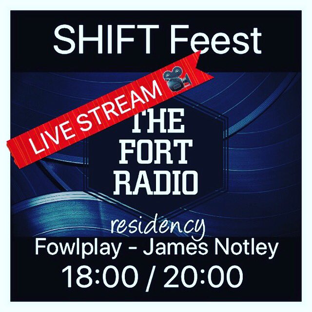 amp_dj_fowlplay's tweet photo. On air tonight !!! Catch the #shiftfeest residency show #house #techno #disco #life #radio #stream https://t.co/0MeRnxxu0K