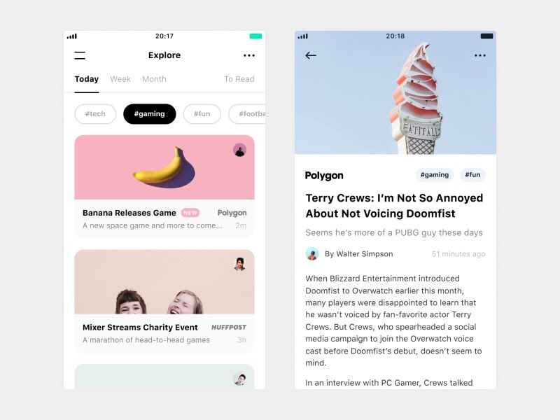 Theelooper's tweet photo. #1 Design inspiration of the day
#design #ui #ux #sexydesign #mobiledesign #typography https://t.co/oO7eEcK95i
