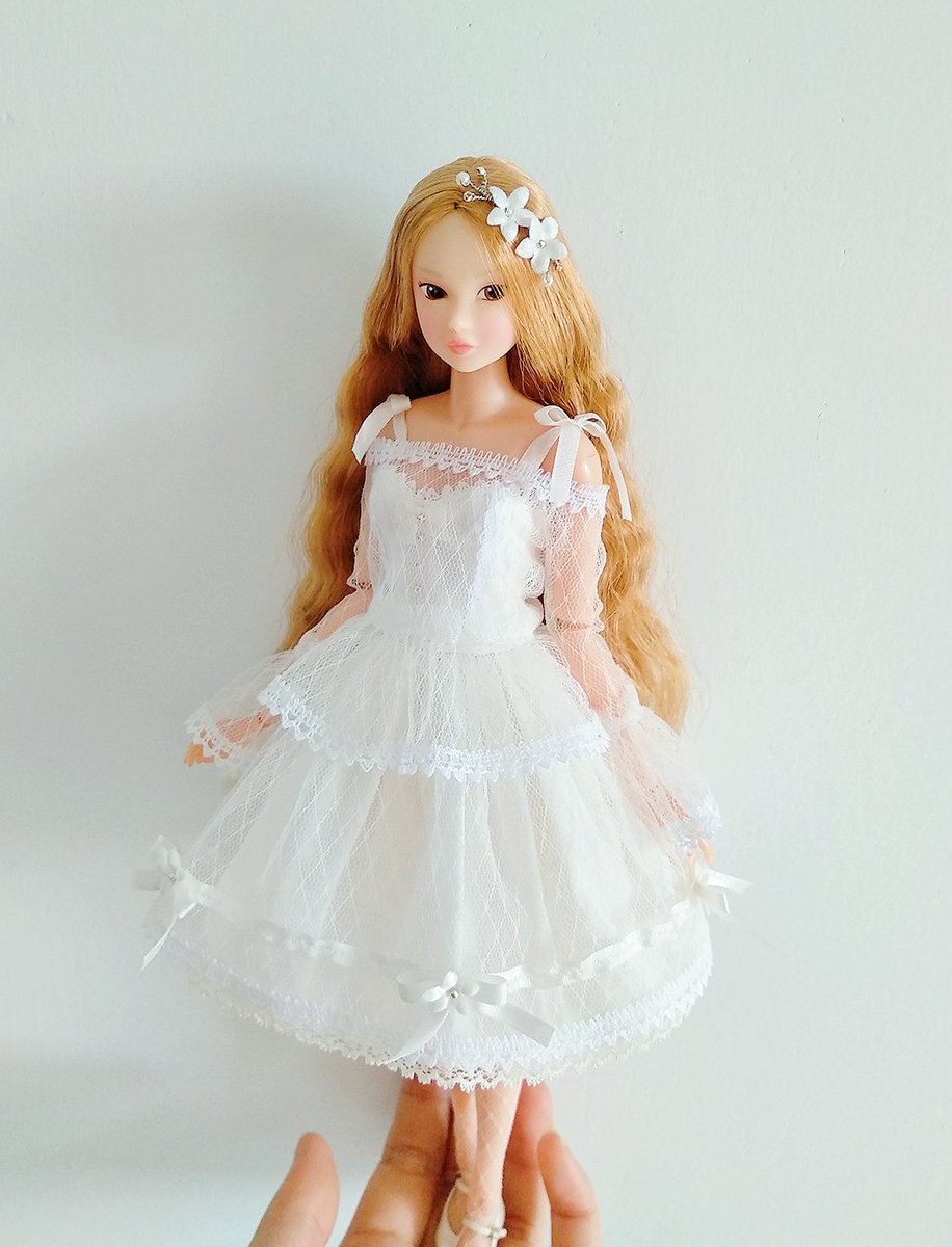 SRe_rabbit's tweet photo. 😊#momokodoll #momoko #azonejp #azone #pureneemo #blyte #Blythe #doll #ドール服製作 https://t.co/59kBTsq23U