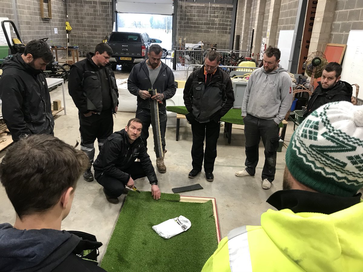 Sedds_Mark's tweet photo. A great turnout for the @MarshallsReg guys on our Always Green Artificial Grass Training at @Reaseheath @DennoP76 @clayt83 @dhmidm #bestgrassbyfar https://t.co/79n2N3jVro