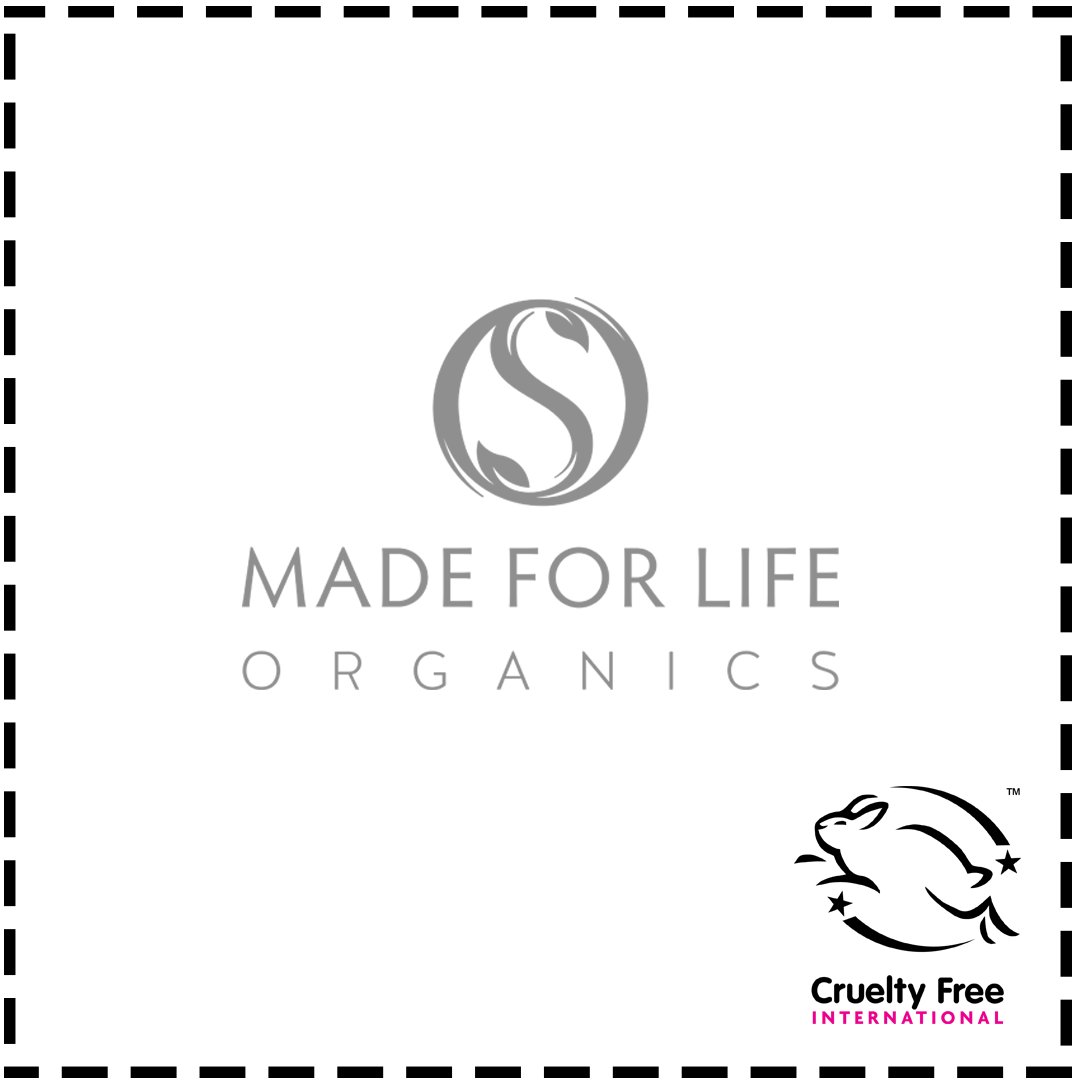 CrueltyFreeIntl's tweet photo. Welcome @madeforlife_ to the Leaping Bunny family! Congratulations on achieving 100% Cruelty Free status. 🎉 You can check out all Leaping Bunny certified companies here: https://t.co/rY9fuIUWUk https://t.co/G9NeAjkoqg