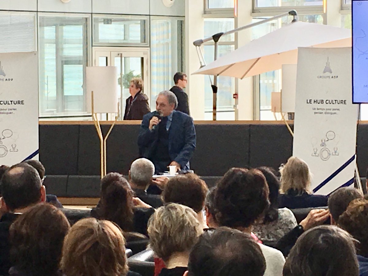 laurentcheval75's tweet image. Une approche du Moyen-Orient dans le #HubCulture du @GroupeADP en compagnie de Hazem el Shafei #universitaire et imam de l’aéroport #CDG #MarqueEmployeur