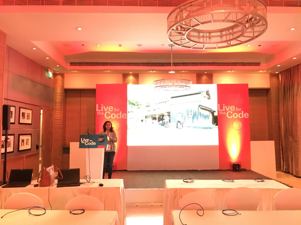 mpcavallino's tweet image. Experience Hands-on labs at #OracleCode #LiveForTheCode #Bengaluru