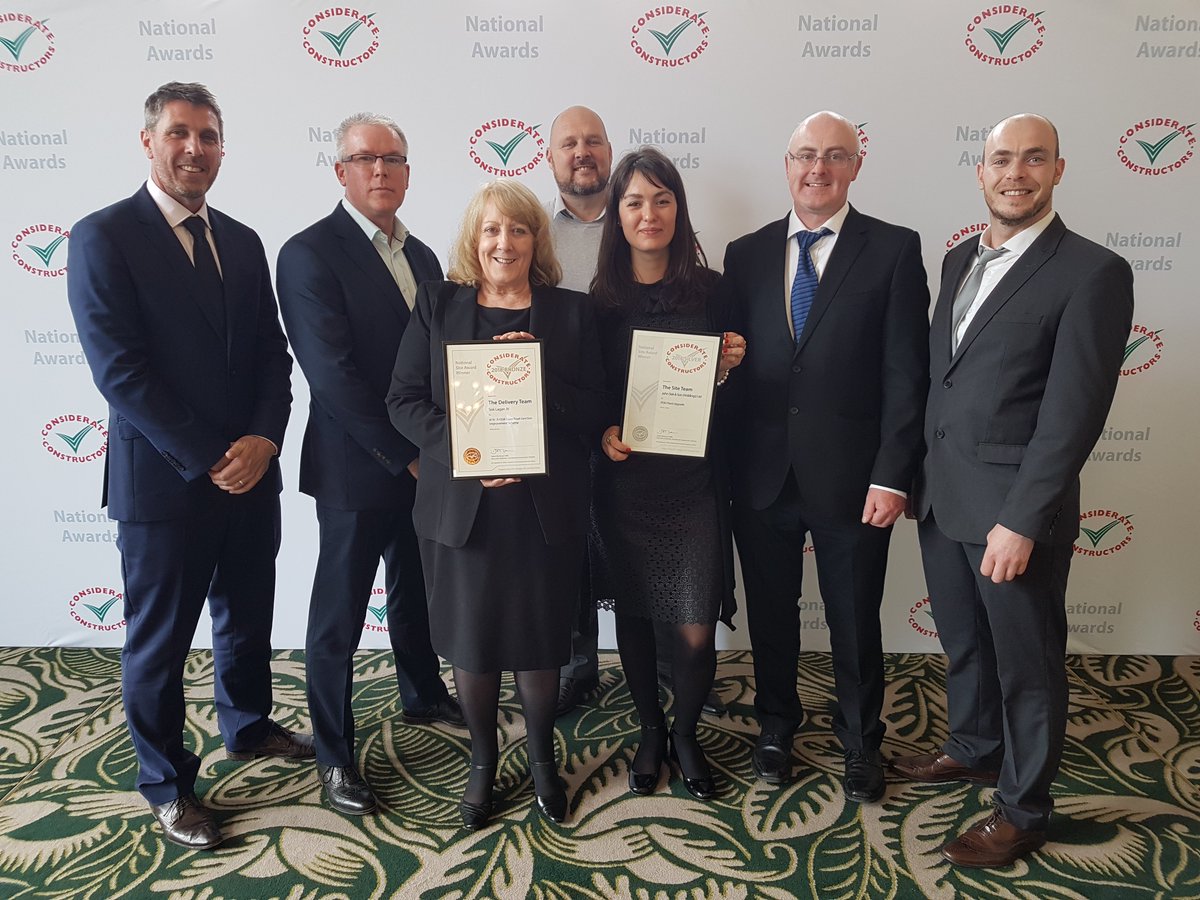 JohnSiskandSon's tweet photo. Delighted to collect two awards at the @ccscheme awards yesterday in Edinburgh. Silver for our PDM Plant Upgrade project and Bronze for A19 Project #ccsawards https://t.co/SIiR2UY2pP