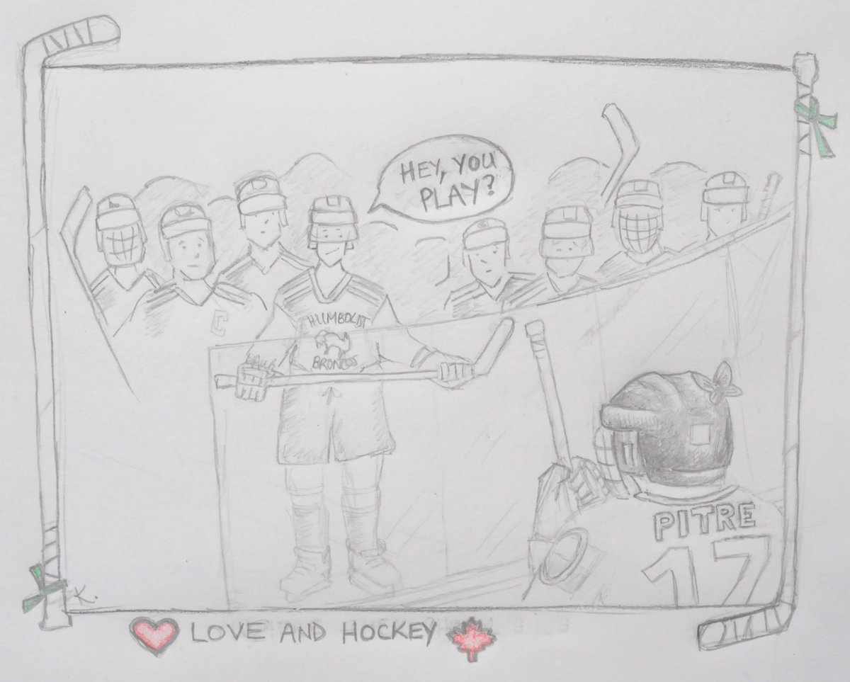 KerryMacGregor's tweet image. Love and hockey unite 💔❤️ #HumboldtStrong #butterflyboy #HockeyIsFamily #PutOutYourSticks #leaveastickout #community