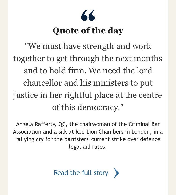 FamilyLawBar's tweet photo. The FLBA supports @TheCriminalBar in its resolve to stand firm for however long that may take to ensure a fair outcome in relation to criminal legal aid fees https://t.co/5hp5jxkRU9