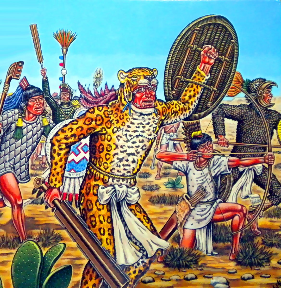 マスターg ジャガーの戦士 オセロメー アステカ帝国 メソアメリカ
