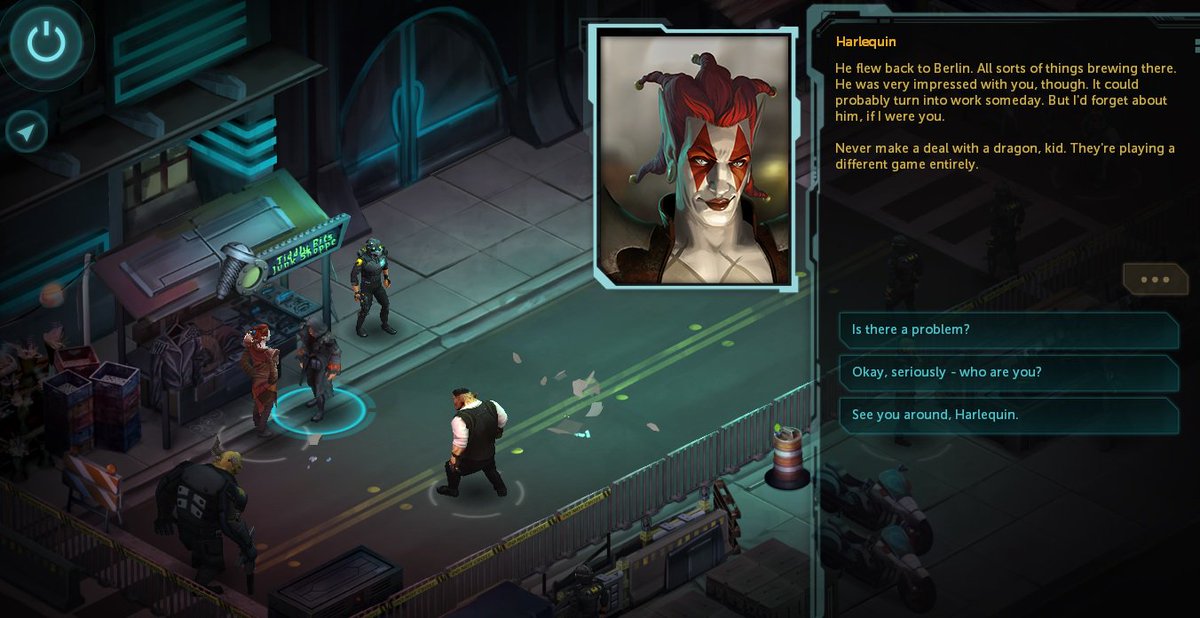 DystopianDiner's tweet photo. #DystopianDiner Daily Special – Shadowrun Returns (2013) #videogames #dystopian #cyberpunk #fantasy #TacticalRPG #magic #HairbrainedSchemes
Platforms #Android #PC #Steam #iOS #Linus #Macintosh

Developer – Hairbrained Schemes @WeBeHarebrained

Game - https://t.co/i0K9pzzK0e https://t.co/Ka1Birubbs