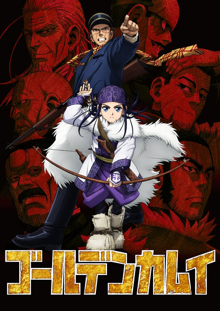 Risultati immagini per golden kamuy poster