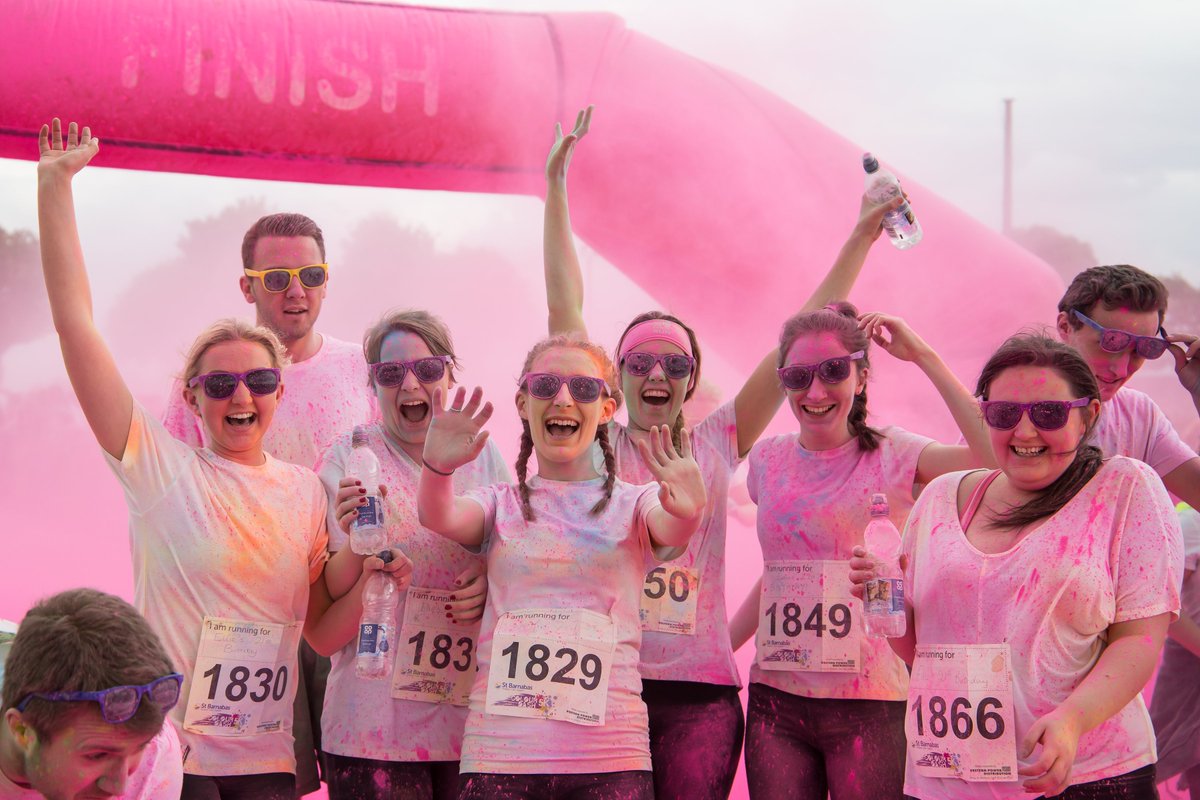 StBarnabasLinc's tweet photo. The Inflatable Colour Dash is open to all abilities so don't worry if you want to run, walk or dance the 5k route you can #InflatableColourDash #ICD18 #GetMessy https://t.co/Gr5GdzttCC https://t.co/ERHnPtwHdl