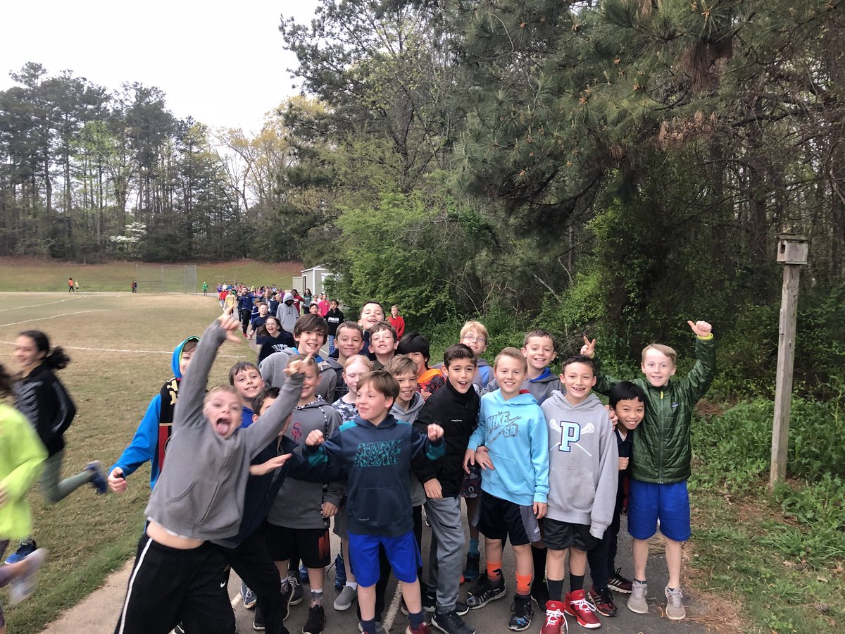 principaldrp's tweet photo. Ready to rock the Milestones! #wakeuprun #brainpower @TrittSTEM https://t.co/WEdfk9UuTN