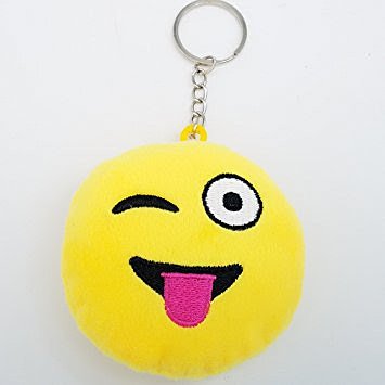 shopwills's tweet photo. 2 Inch Mini Wink Emoji Keychain Keyring
 #emojin #Keychain https://t.co/tSMk6WZL2E