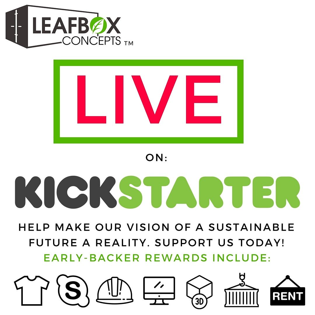 🚀🚀 it's official! We're LIVE on <a href="/Kickstarter/">Kickstarter</a> 📣📣
Help make our vision of a sustainable future a reality by supporting us in our crowdfunding goal ! kickstarter.com/projects/17758…