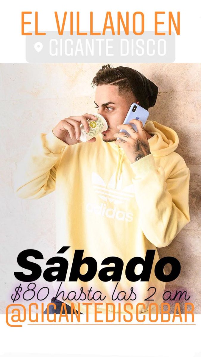 GiganteLaMaxima's tweet photo. Ya estamos transitando la semana y nos vamos preparando para recibir al " EL VILLANO" EN VIVO 🎤

Hasta las 2:00 AM. $80 💰 https://t.co/HtVpLR5QXK