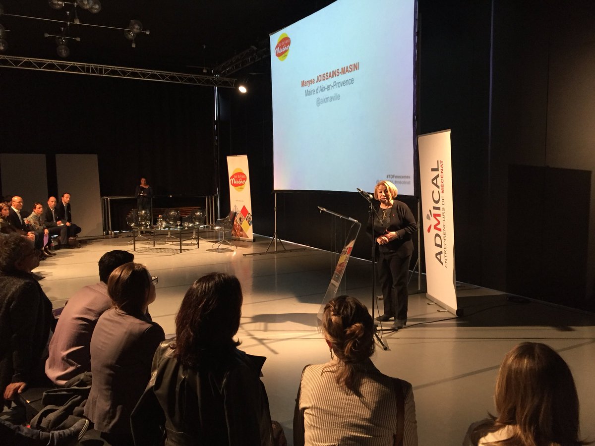 [Direct] <a href="/marysejoissains/">Maryse Joissains Masini</a> en ouverture  de la soirée de l’ <a href="/ADMICAL/">Admical</a> #TDFmecenes #mecenat au Pavillon Noir <a href="/aixmaville/">Aix-en-Provence</a>
