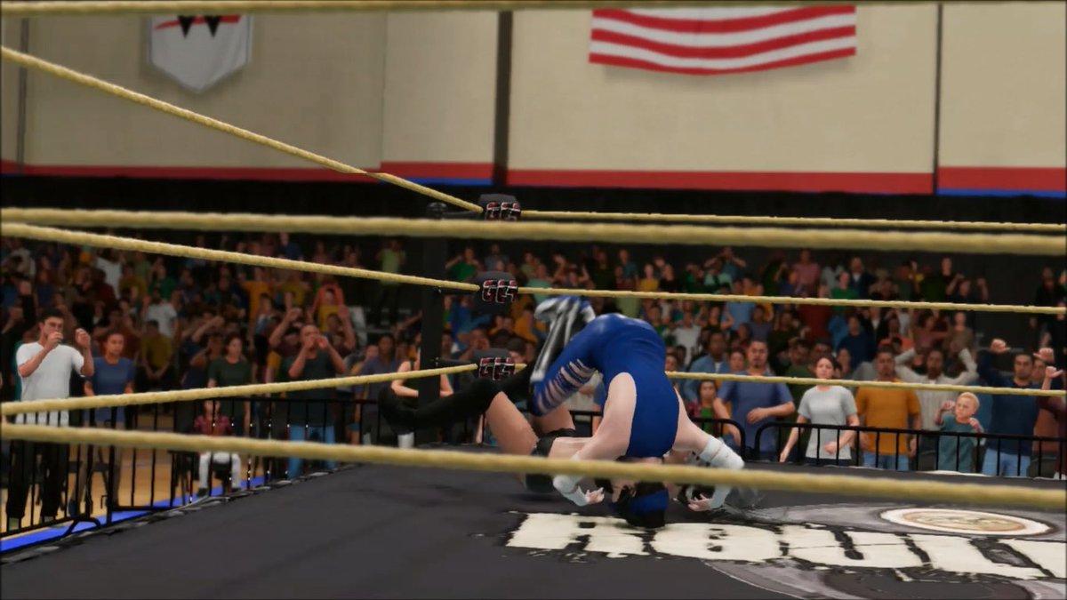GCAWRESTLING2K's tweet photo. Last night on #GCARoulette, @KiaraJadeWhite was chosen by the wheel to face @Suzu_chanGCA in some singles action! After a great bout, Kiara managed to pick up the win! #GCAWrestleVerse #WWE2K18 #Bonus #YouTube #GiveCAWCreatorsAChance #PS4 #PS4Community https://t.co/PMqhZXMvpY