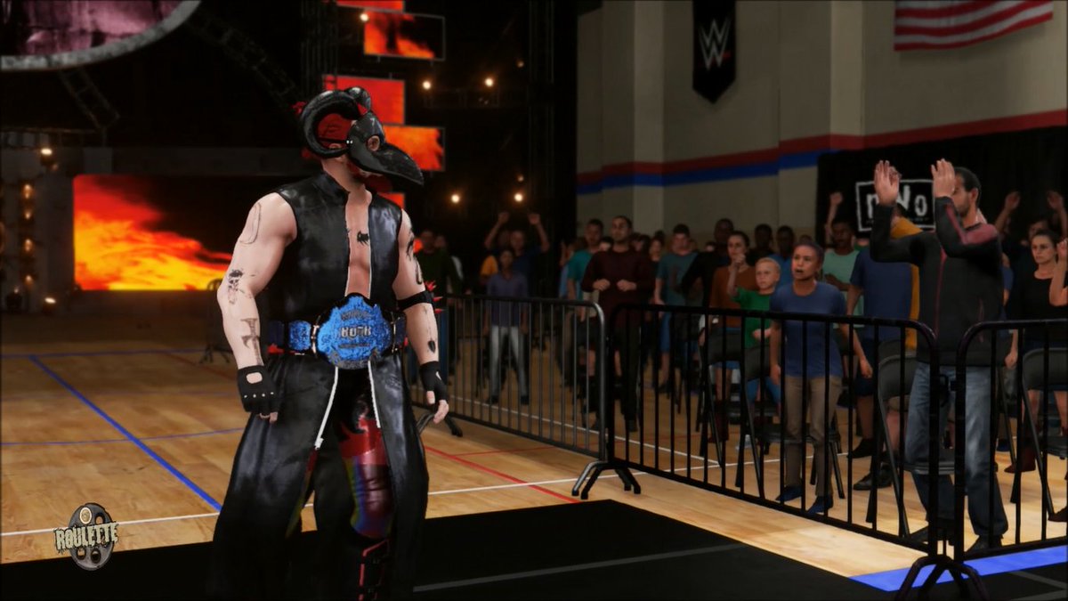 GCAWRESTLING2K's tweet photo. Kicking off last nights edition of #GCARoulette, the wheel chose @BoniferORG, @r3dd210 and #DoctorVulture to square off in a Triple Threat, K.O match! The new and improved Bonifer managed to pick up the victory! #GCAWrestleVerse #WWE2K18 #Bonus #YouTube #GiveCAWCreatorsAChance https://t.co/17oQYaVnM9