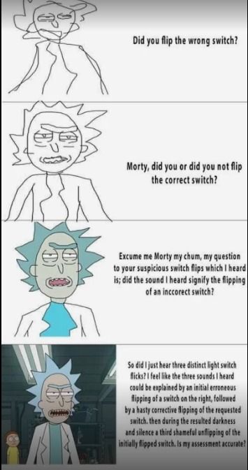 rickandmortys4's tweet photo. Fresh Rick and Morty memes. Feel free to DM me meme ideas.
#rickandmortymemes #memes #ricksanchez #mortysmith #rickandmorty #rickandmortyfo https://t.co/hoNGzC83MF