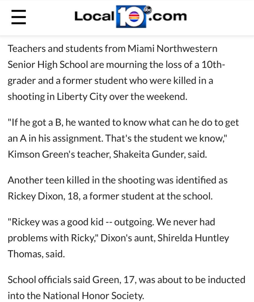 My TL was all about Parkland a couple of months ago.

I expect the same support regarding  #NorthwesternWalkout

Kimson Greene and Rickey Dixon deserved more from this life

#BlackLivesMatter