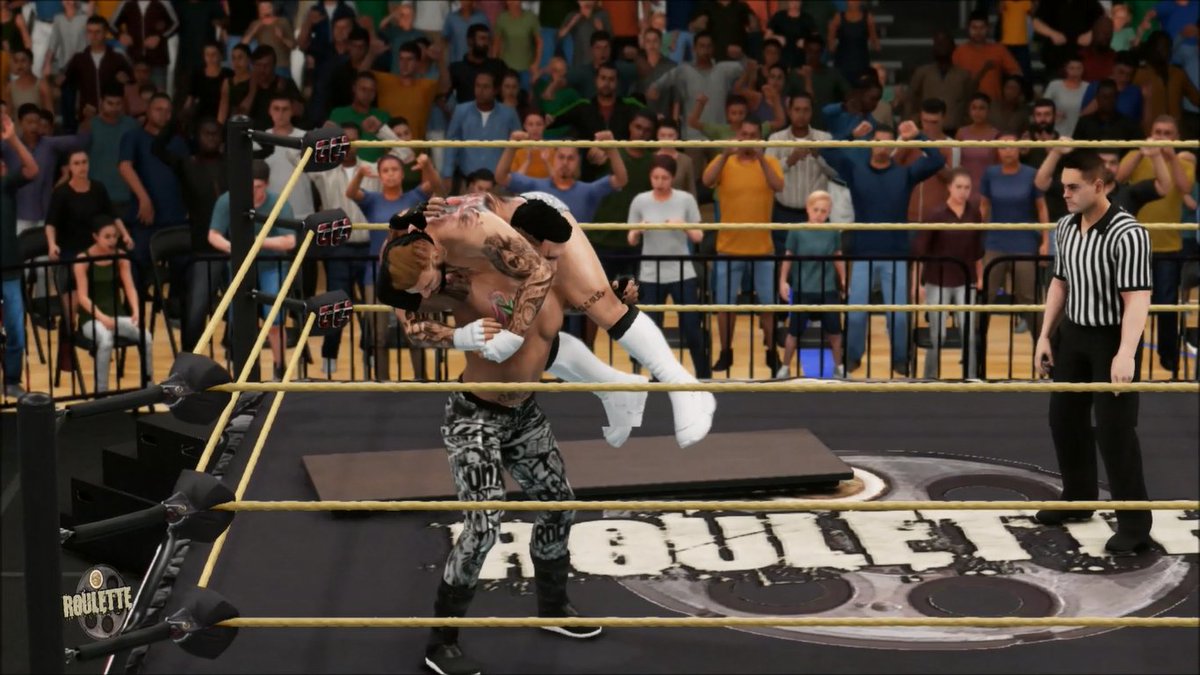 GCAWRESTLING2K's tweet photo. In last nights main event of #GCARoulette, @VintageKidd686 was chosen to face a special guest in some Extreme Rules action! The special guest ended up being none other than @IvanMaverickz! Ivan picked up the victory after a great match! #GCAWrestleVerse #WWE2K18 #Bonus #YouTube https://t.co/iWvTVIebFR