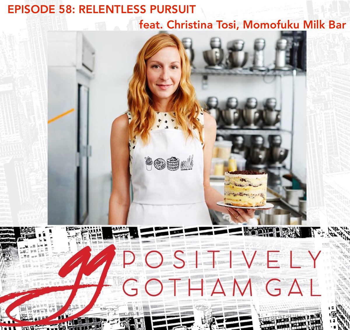 Positively GothamGal (@gothamgalcast) on Twitter photo Don't miss this delicious new episode of Positively Gotham Gal featuring <a href="/ChristinaTosi/">Christina Tosi</a>
soundcloud.com/positivelygoth… Don't miss this delicious new episode of Positively Gotham Gal featuring <a href="/ChristinaTosi/">Christina Tosi</a>
soundcloud.com/positivelygoth…