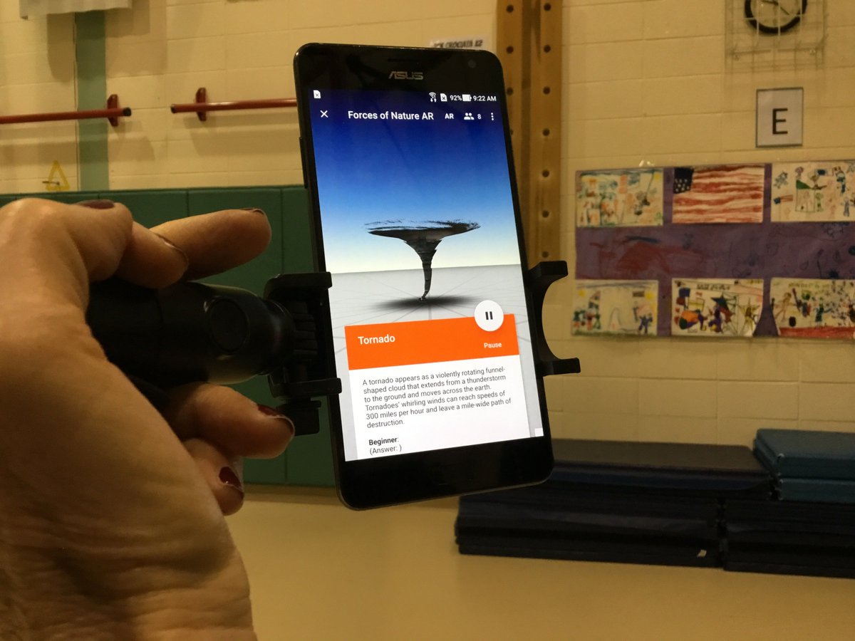 AprilBodner1's tweet photo. Exploring the Planets and Forces of Nature with Augmented Reality 😀@CatenaColts https://t.co/KLhZnomaB0