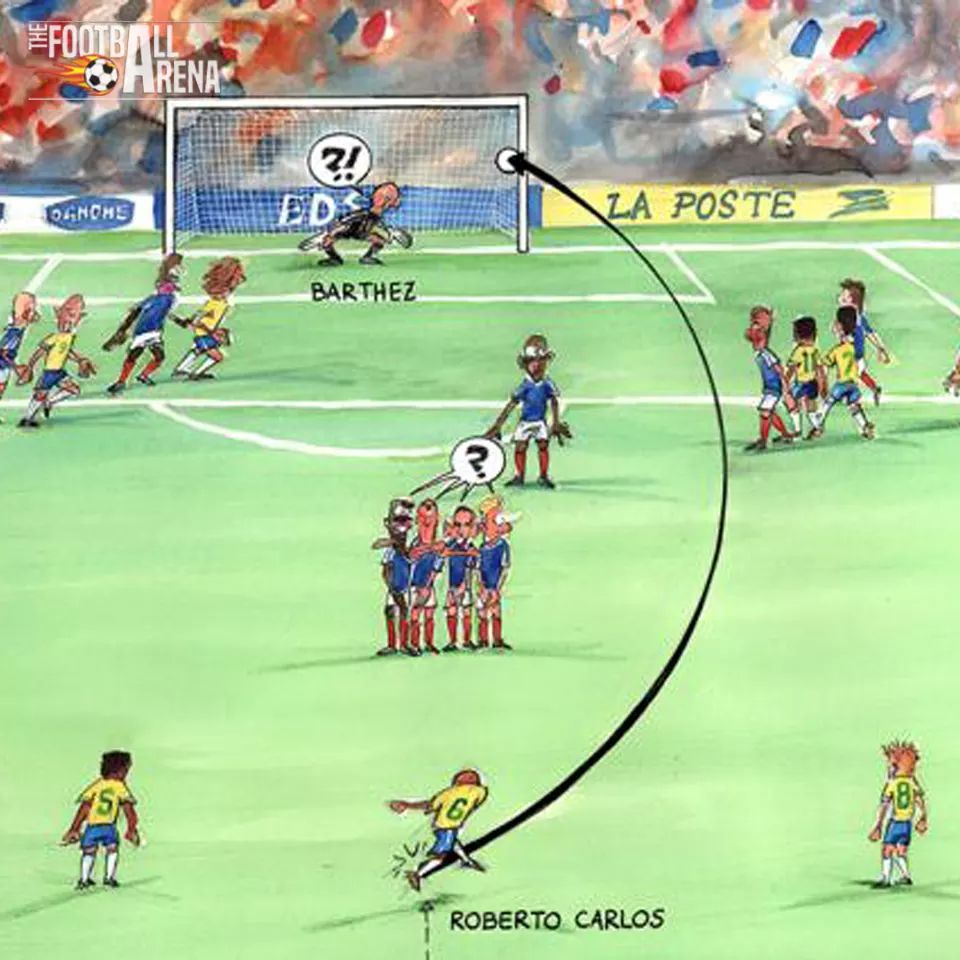 A goal we will never forget... 
Happy Birthday, Roberto Carlos! 
