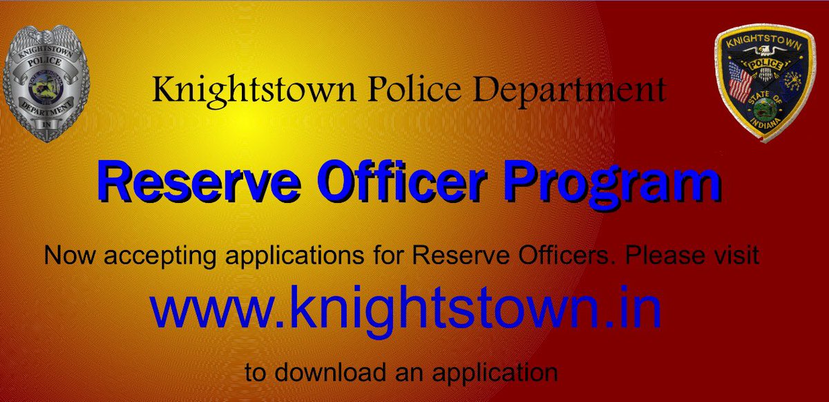Knightstown PD (@knightstownpd) on Twitter photo 