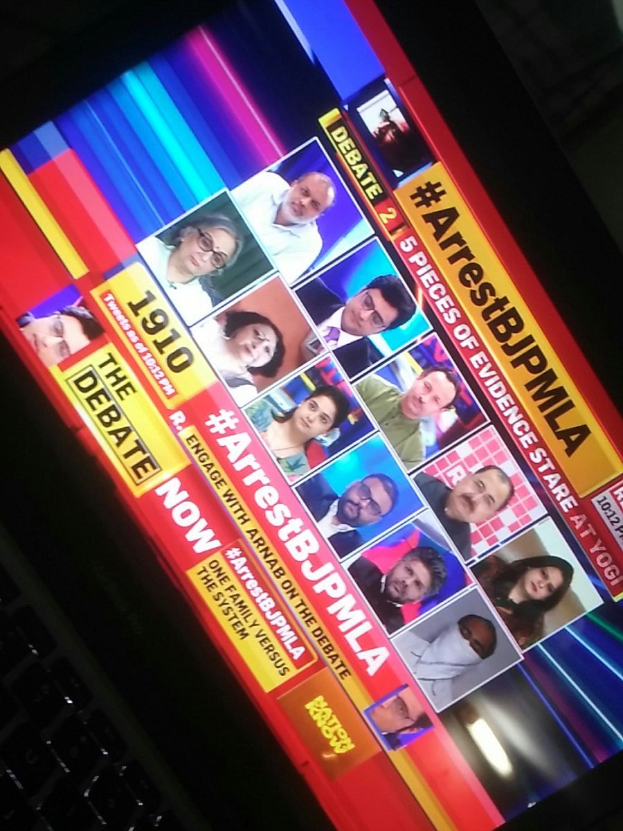 #arrestBJPMLA <a href="/RepublicTvHindi/">Republic Tv Hindi</a> <a href="/republic/">Republic</a>  Who else is watching ?